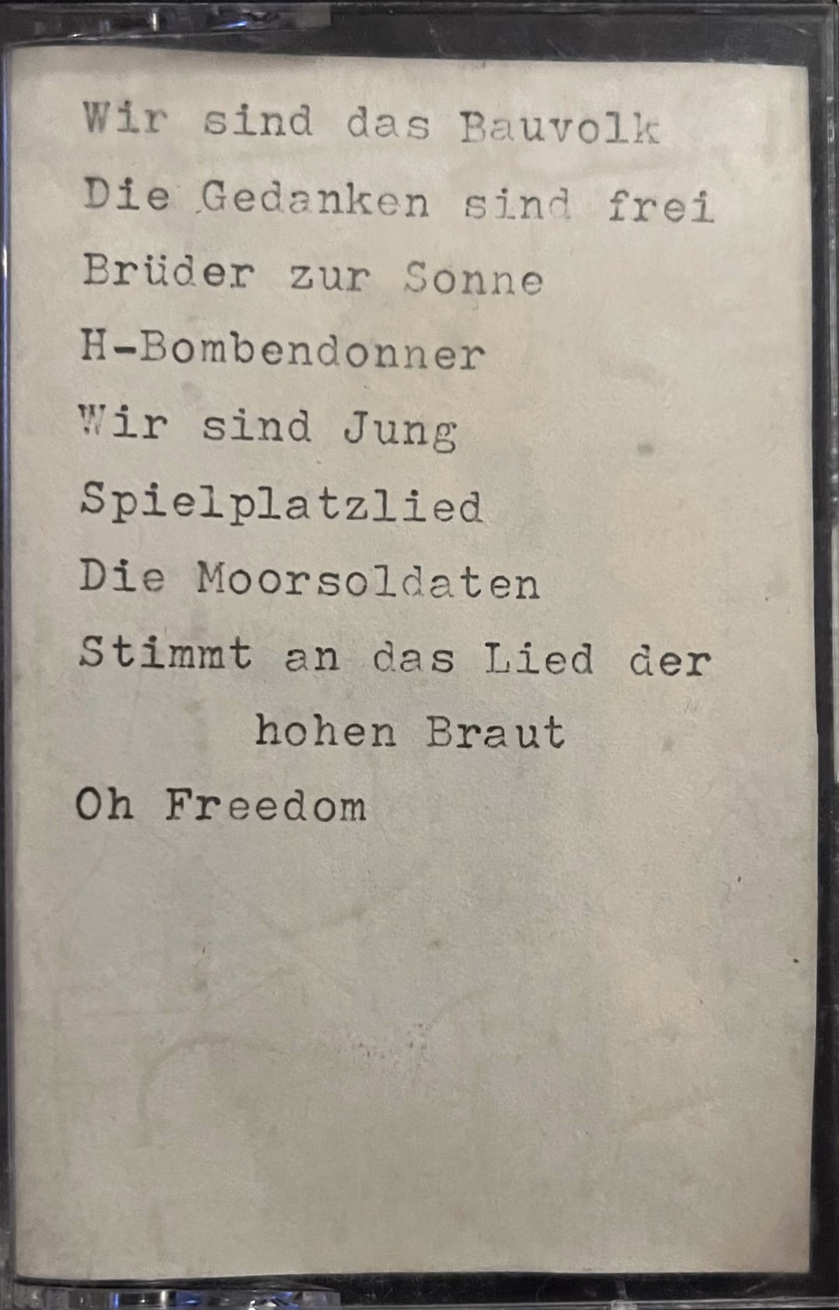 Arbeiterlieder Mix