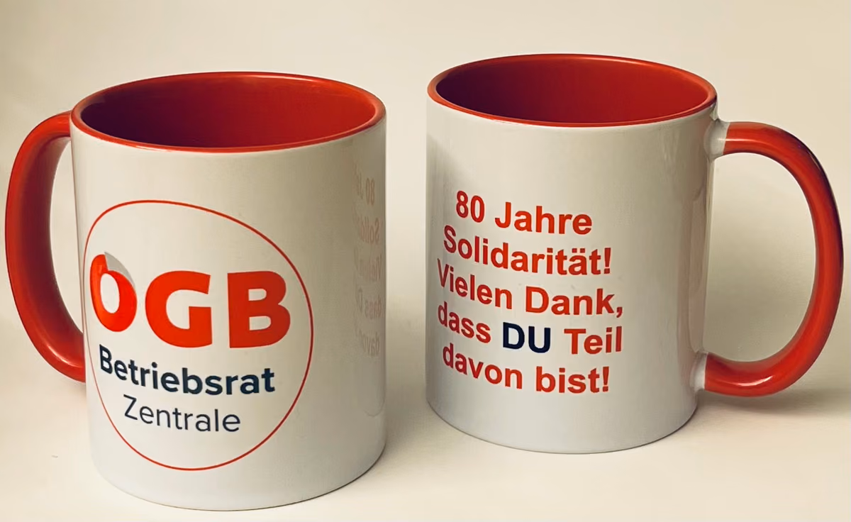 ÖGB Betriebsrat Zentrale - 80 Jahre Solidarität! Vielen Dank, dass DU Teil davon bist!