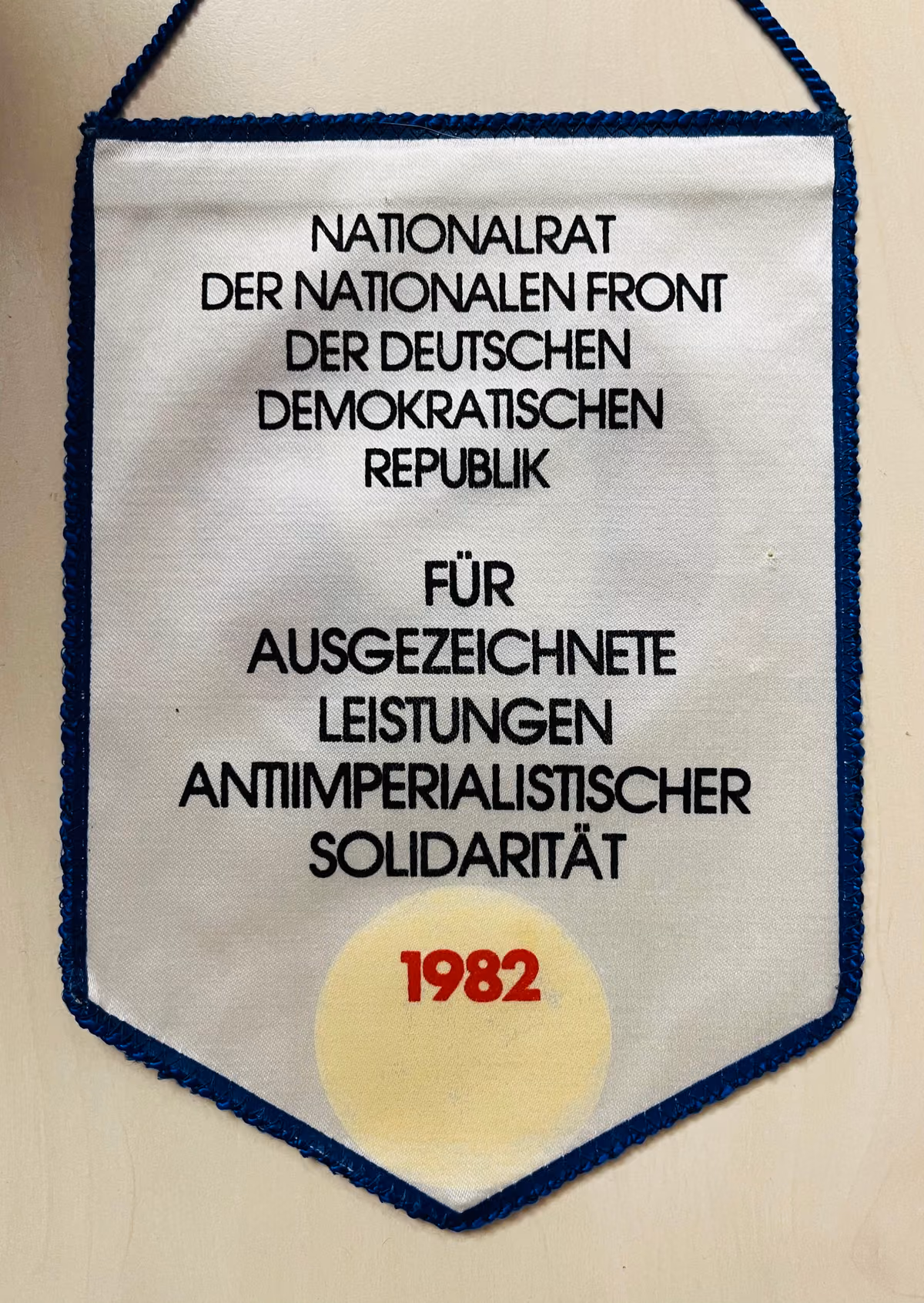 Für ausgezeichnete Leistungen antiimperialistischer Solidarität 1982