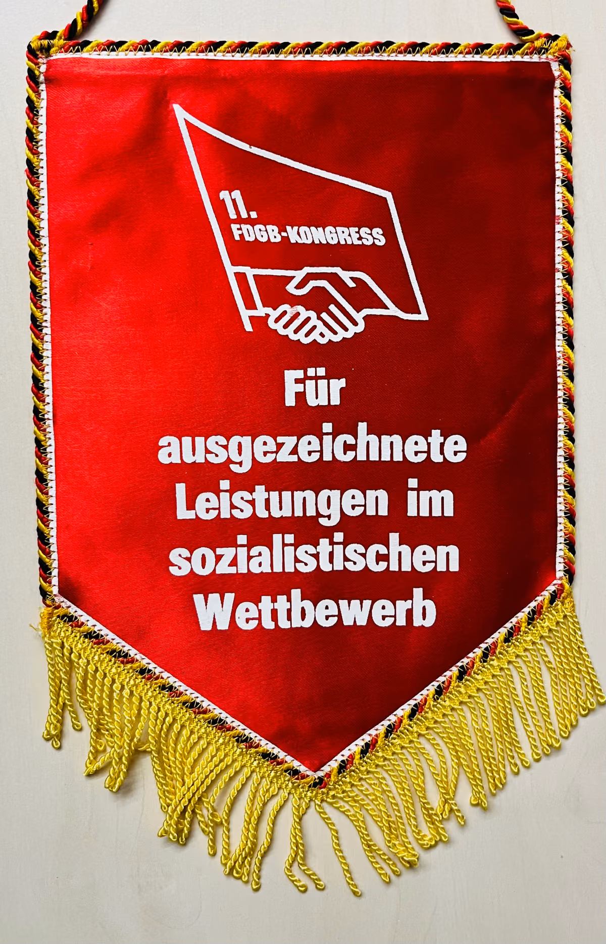 11. FDGB-Kongress - Für ausgezeichnete Leistungen im sozialistischen Wettbewerb