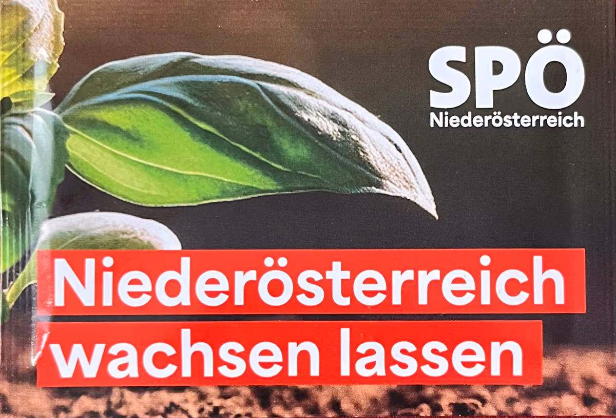SPÖ-Niederösterreich - Niederösterreich wachsen lassen