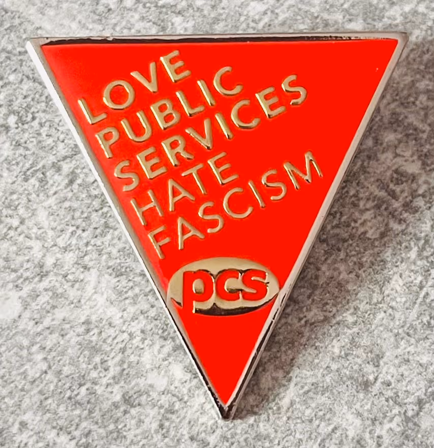 PCS - Love Public Services - Hate Fascism