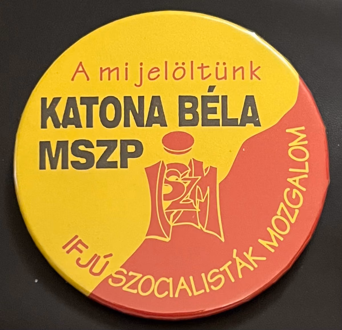 Bewegung der Jungsozialisten - Unser Kandidat Bela Kantona MSZP