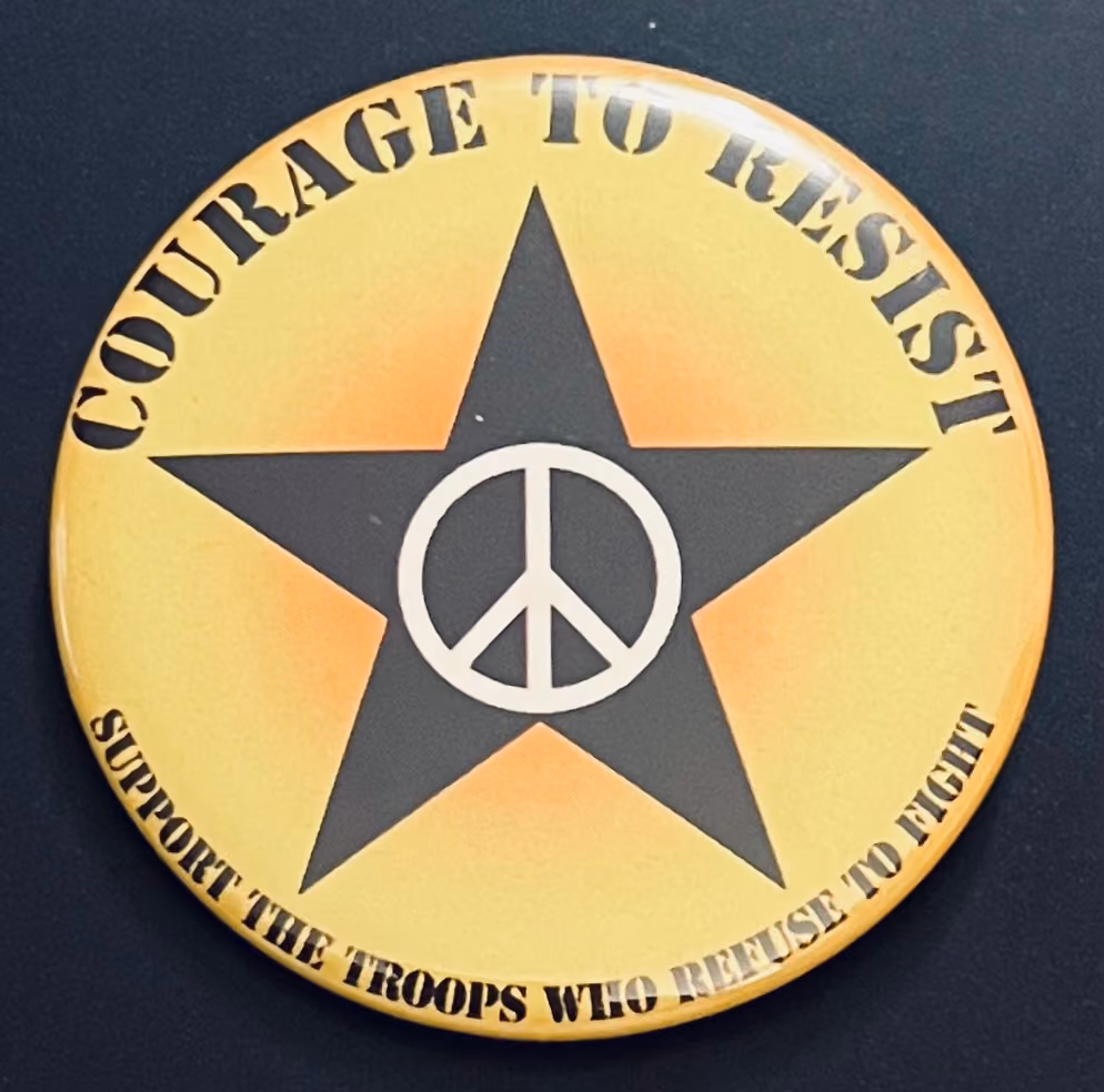 Courage to resist - Support the troops who refuse to fight