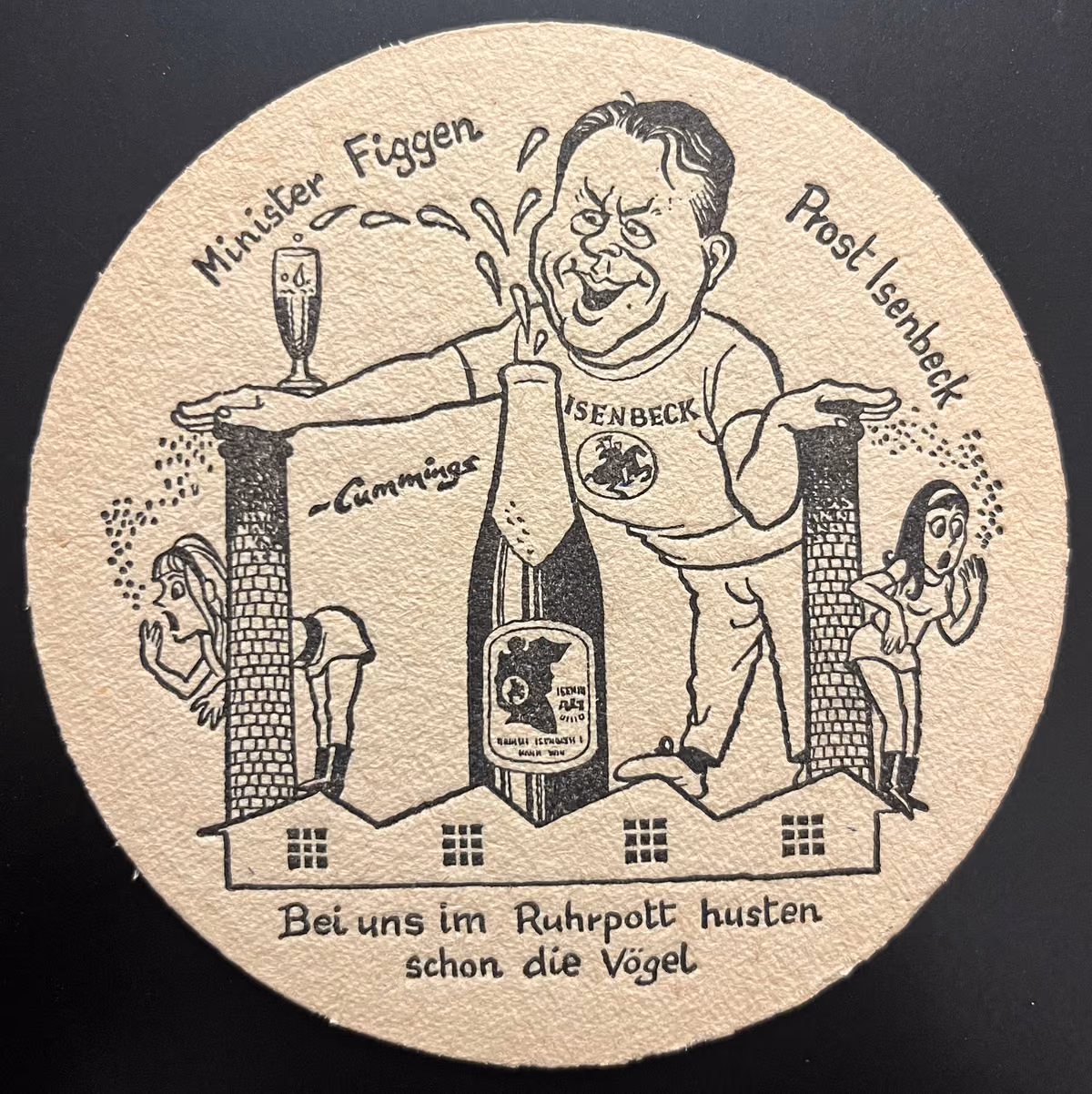 Werner Figgen - Bei uns im Ruhrgebiet husten schon die Vögel - Prost Isenbeck