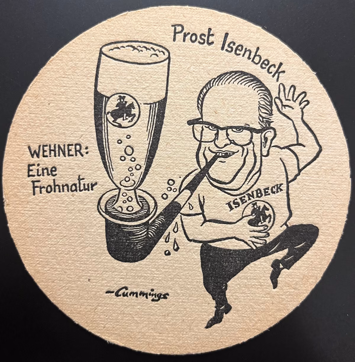 Herbert Wehner - Eine Frohnatur - Prost Isenbeck