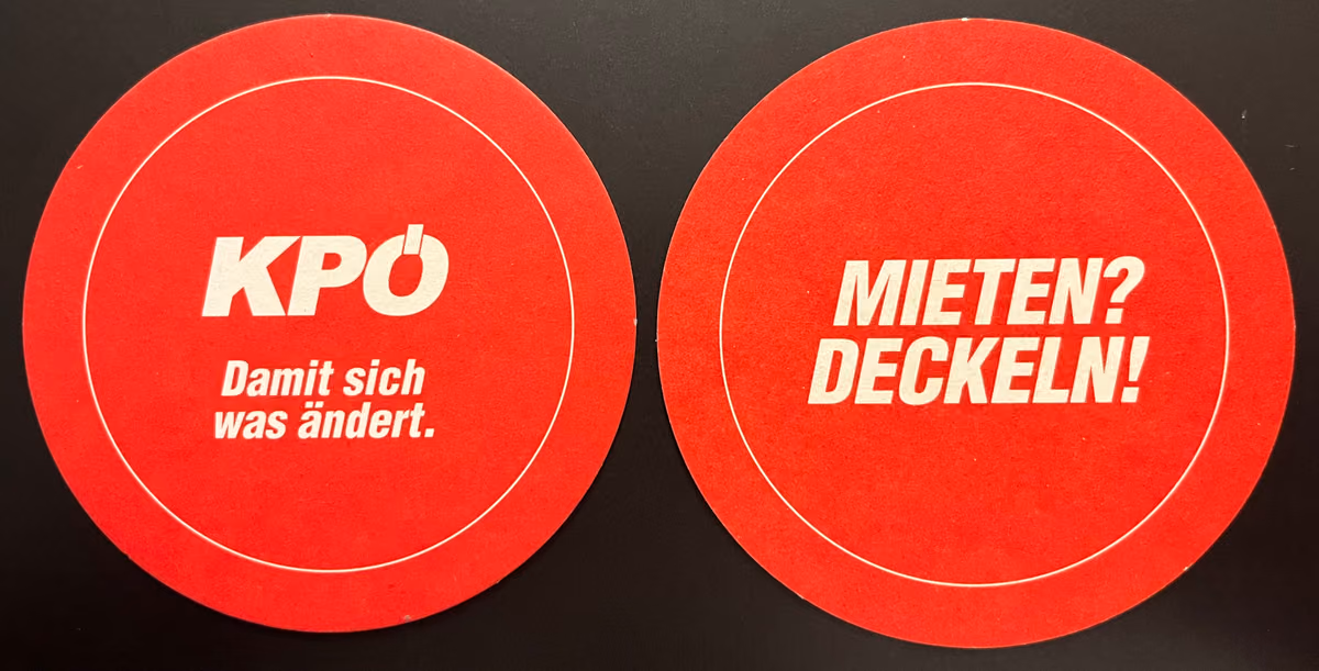 KPÖ - Mieten? Deckeln! Damit sich was ändert.