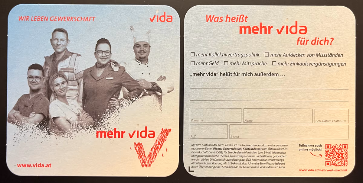 Mehr Vida - Wir leben Gewerkschaft