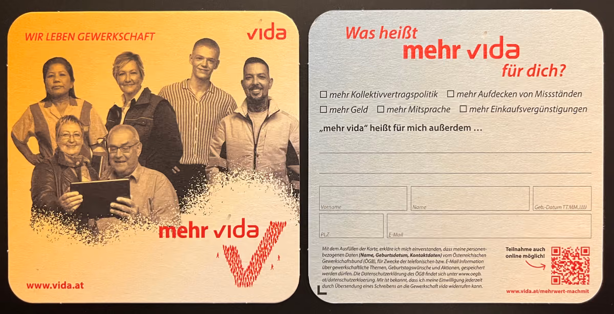 Mehr Vida - Wir leben Gewerkschaft