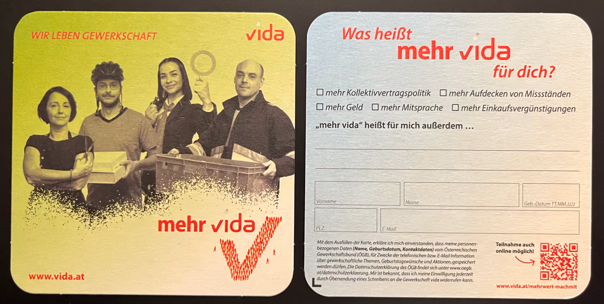 Mehr Vida - Wir leben Gewerkschaft