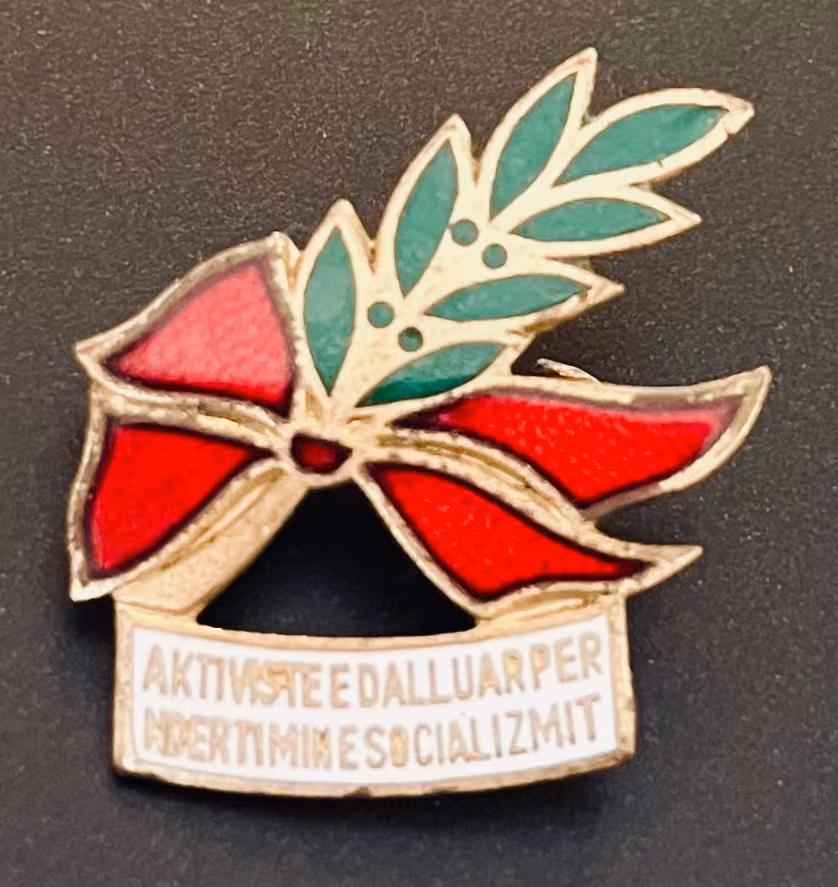 Hervorragender Aktivist beim Aufbau des Sozialismus