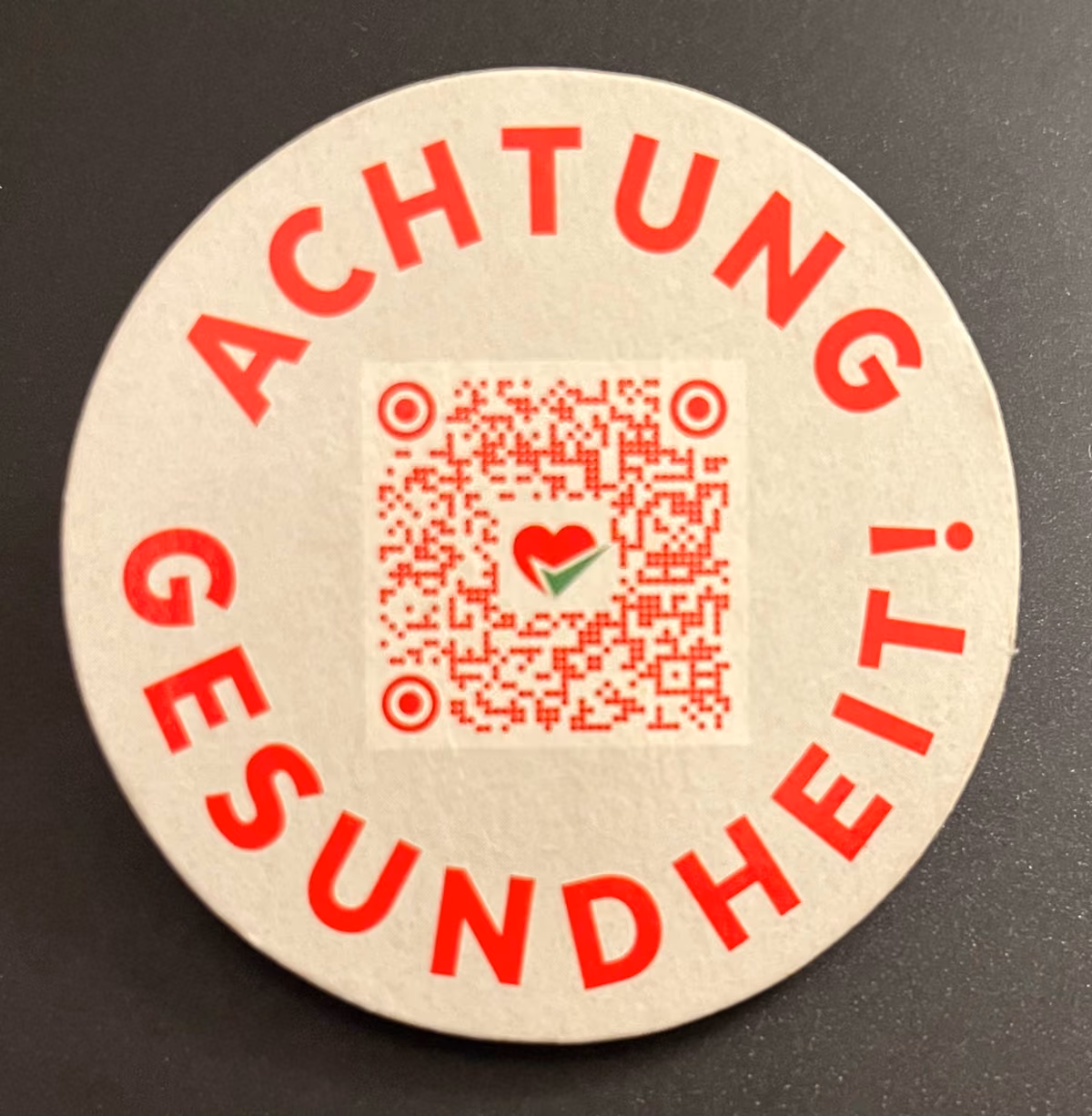 Achtung Gesundheit!