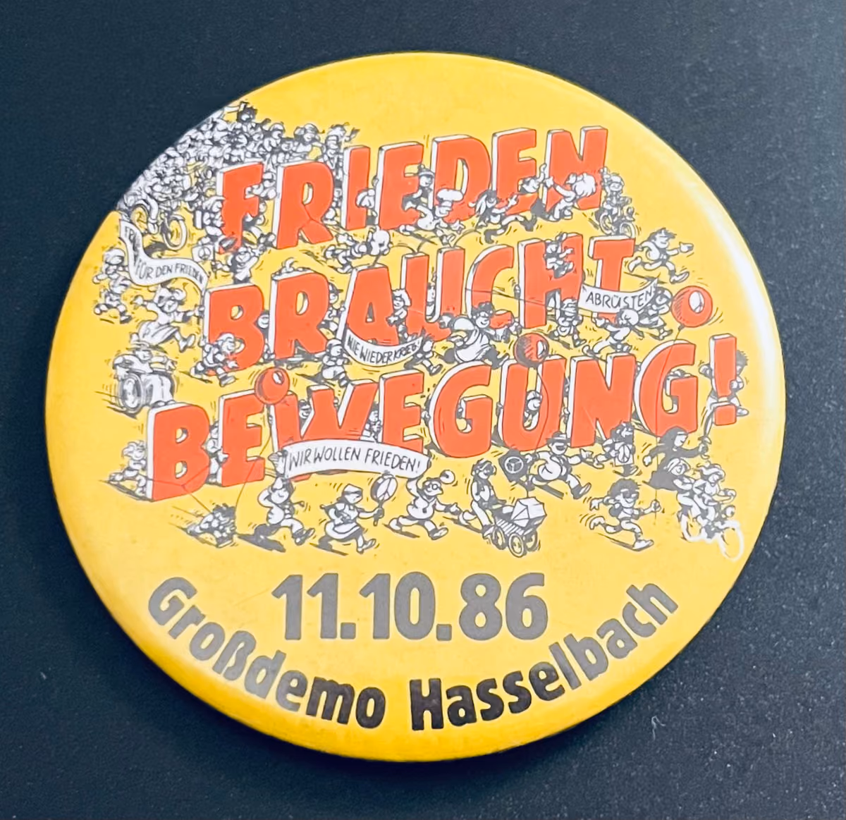 Frieden braucht Bewegung!
