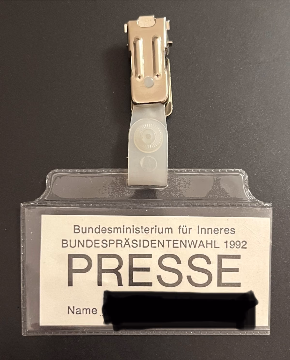 Bundespräsidentenwahl 1992 - Presse