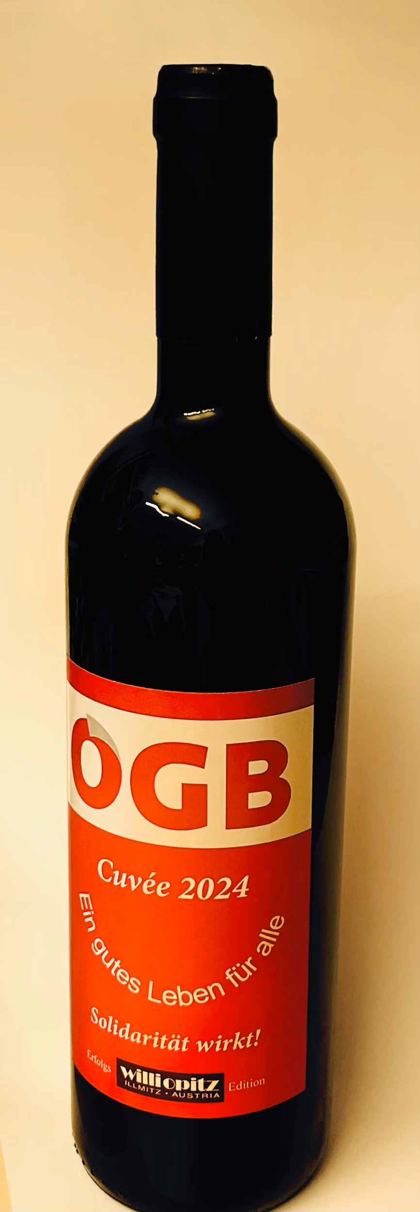 ÖGB Cuvee 2024 - Ein gutes Leben für alle - Solidarität wirkt!