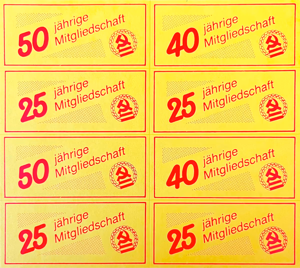 KPÖ - 25, 40 und 50 Jährige Mitgliedschaft
