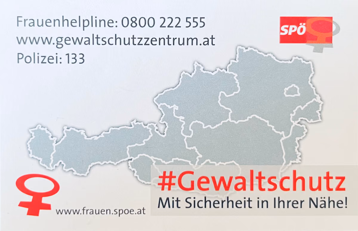 SPÖ-Frauen #Gewaltschutz - Mit Sicherheit in Ihrer Nähe!