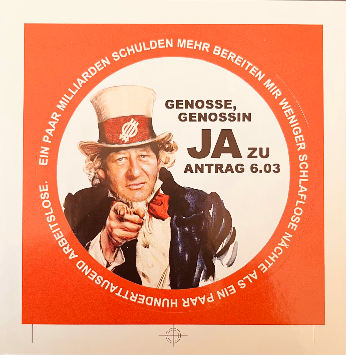 SPÖ-OÖ - Genosse, Genossin - Ja zu Antrag 6.03