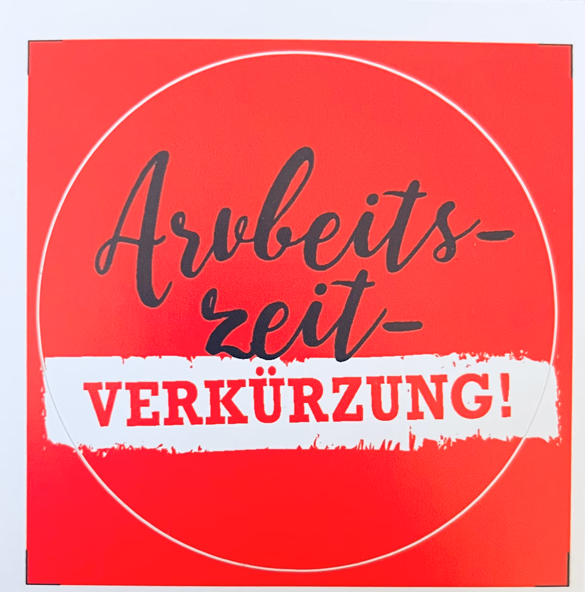 ÖGJ - Arbeitszeitverkürzung!