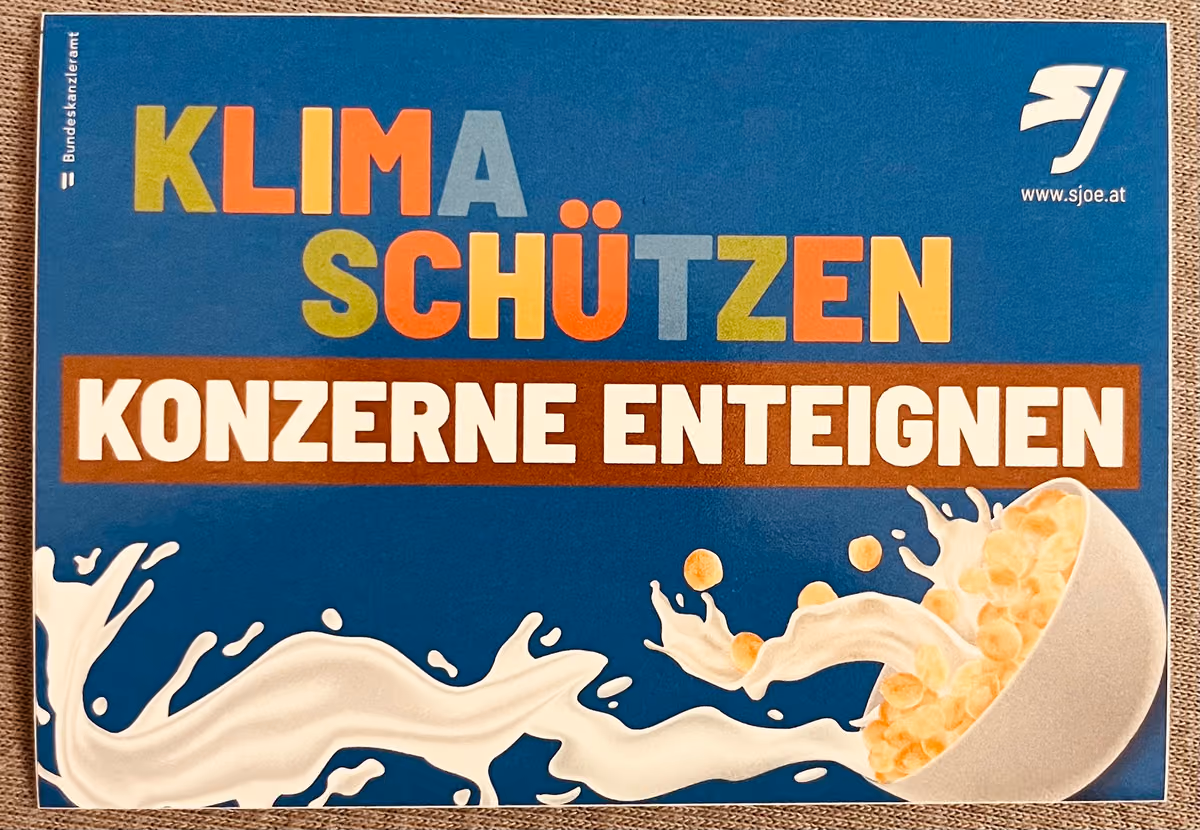 SJÖ - Klima schützen - Konzerne enteignen