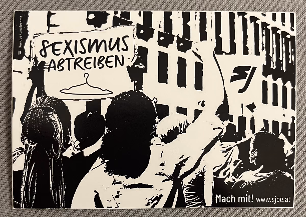 SJÖ - Sexismus abtreiben - Mach mit!