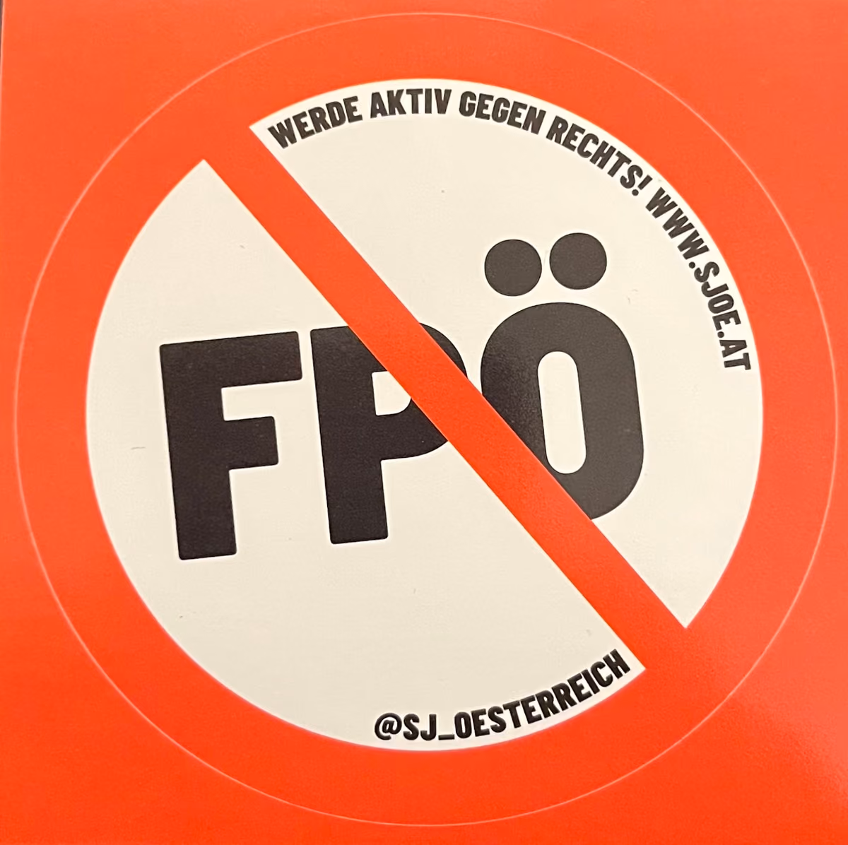 SJÖ - Werde aktiv gegen rechts