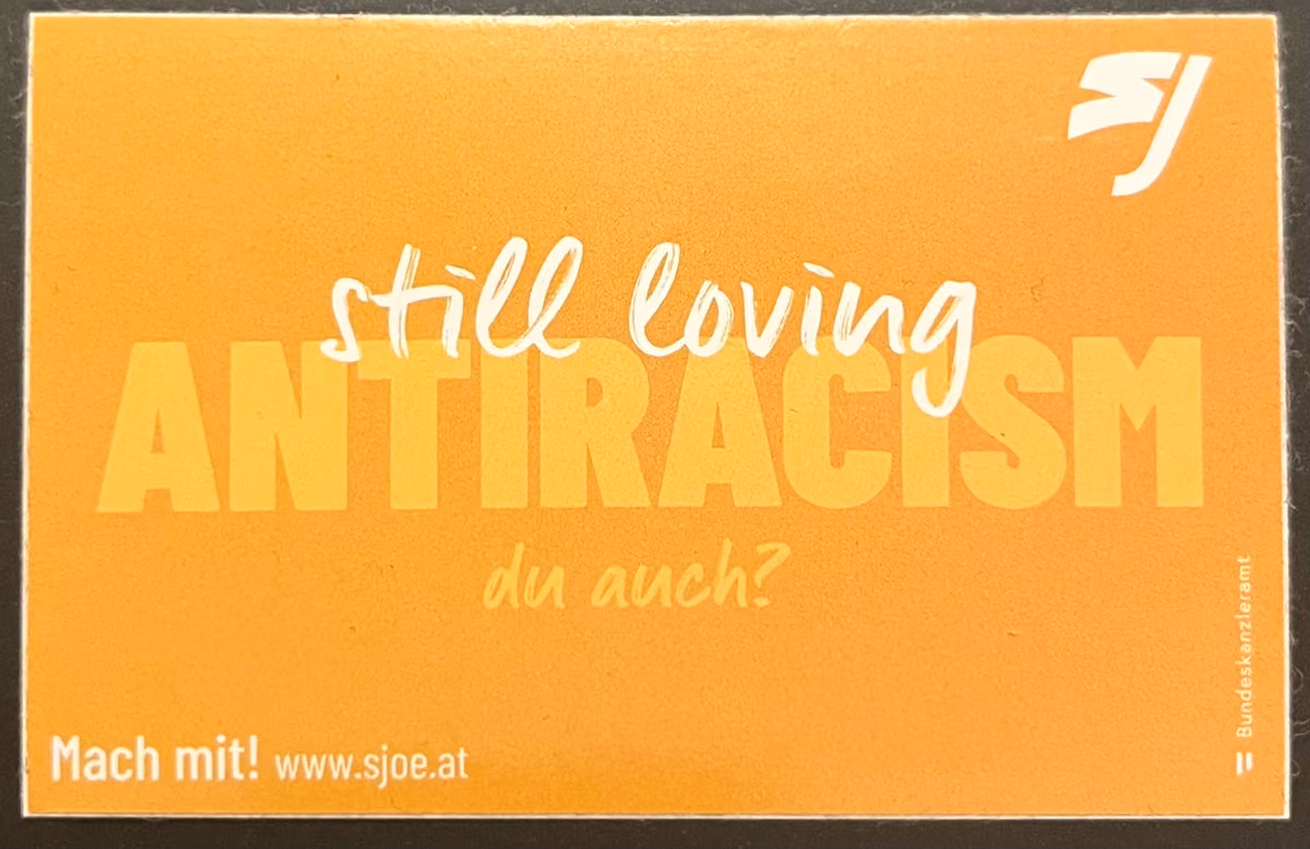 SJÖ - Still loving Antiracism - du auch? Macht mit!