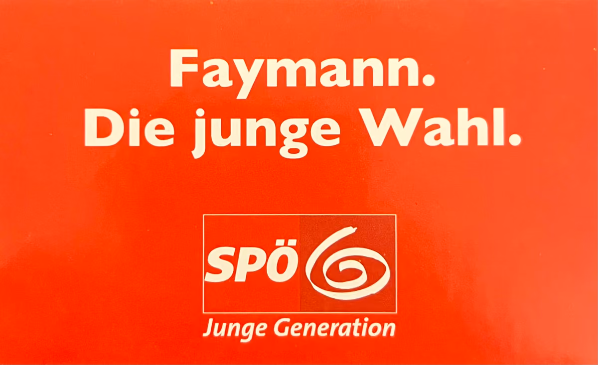 Faymann. Die junge Wahl.