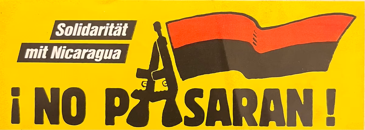 No Pasaran! Solidarität mit Nicaragua