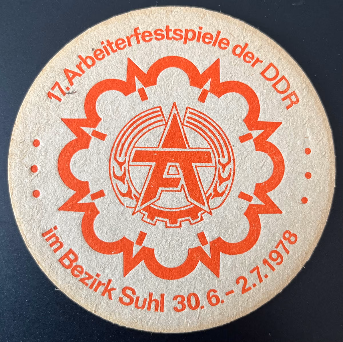 17. Arbeiterfestspiele der DDR im Bezirk Suhl 30.6.-2.7.1978