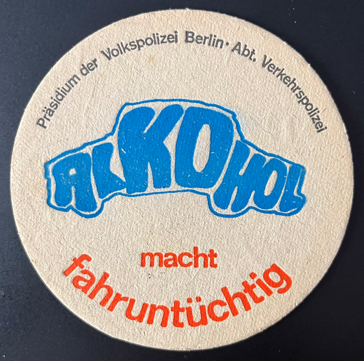 Alkohol macht fahruntüchtig