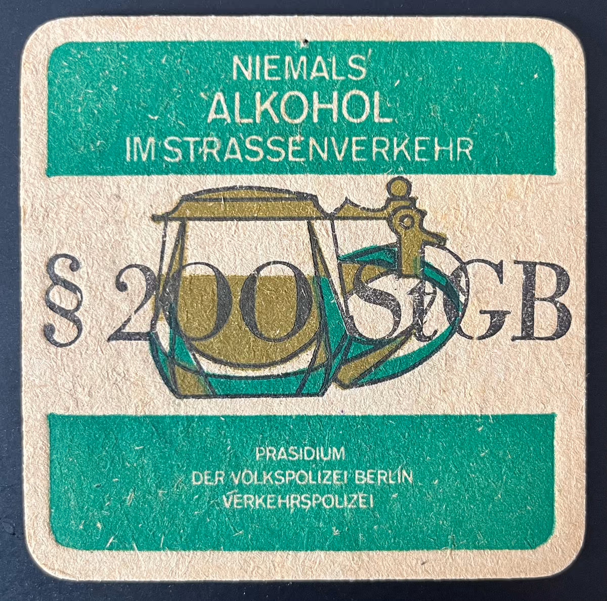 Paragraph 200 StGB - Niemals Alkohol im Straßenverkehr