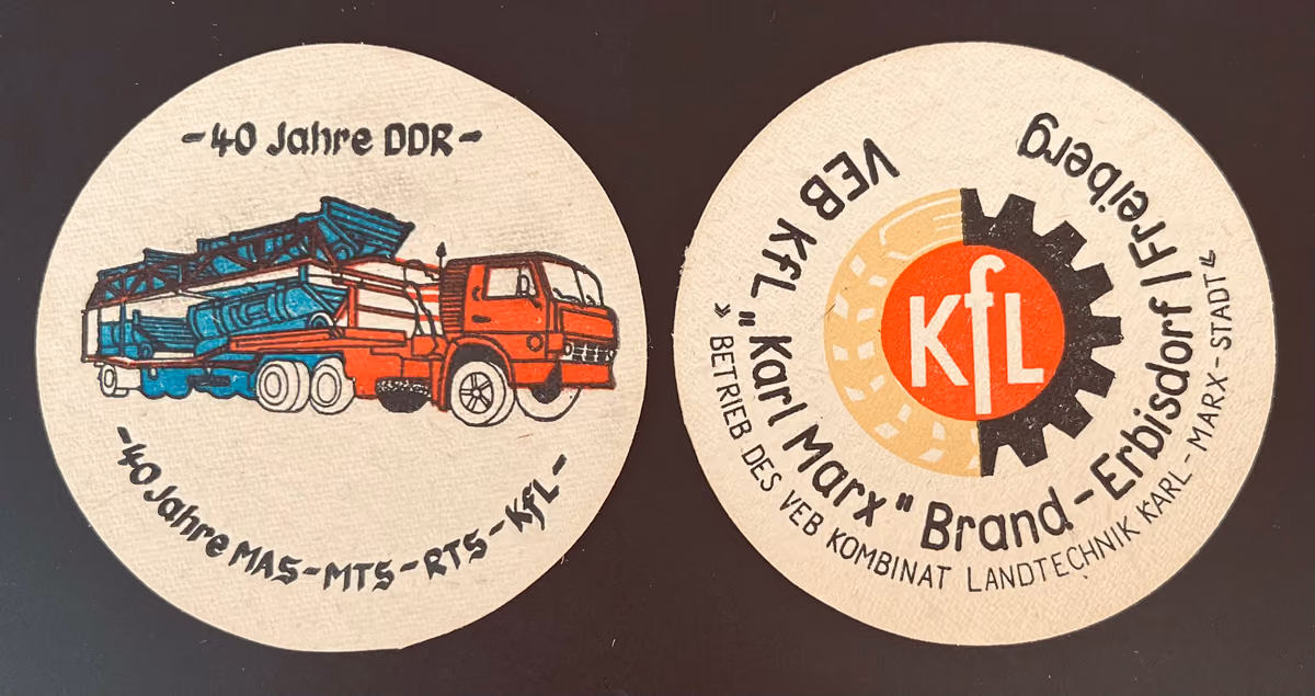 40 Jahre DDR - 40 Jahre MAS - MTS - RTS - KFL