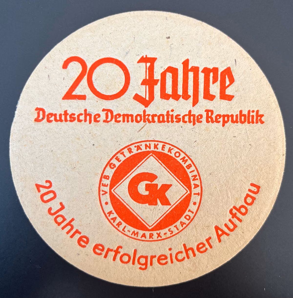 20 Jahre DDR - 20 Jahre erfolgreicher Aufbau