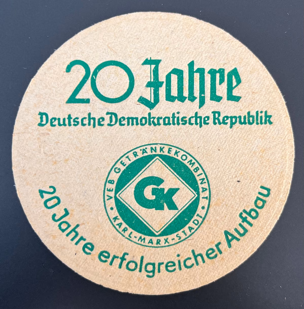 20 Jahre DDR - 20 Jahre erfolgreicher Aufbau