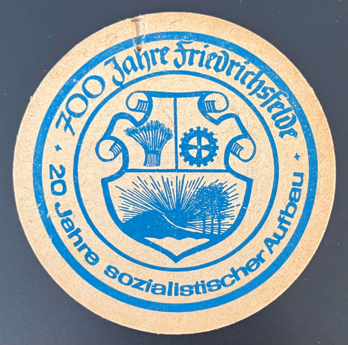 20 Jahre sozialistischer Aufbau - 700 Jahre Friedrichsfelde