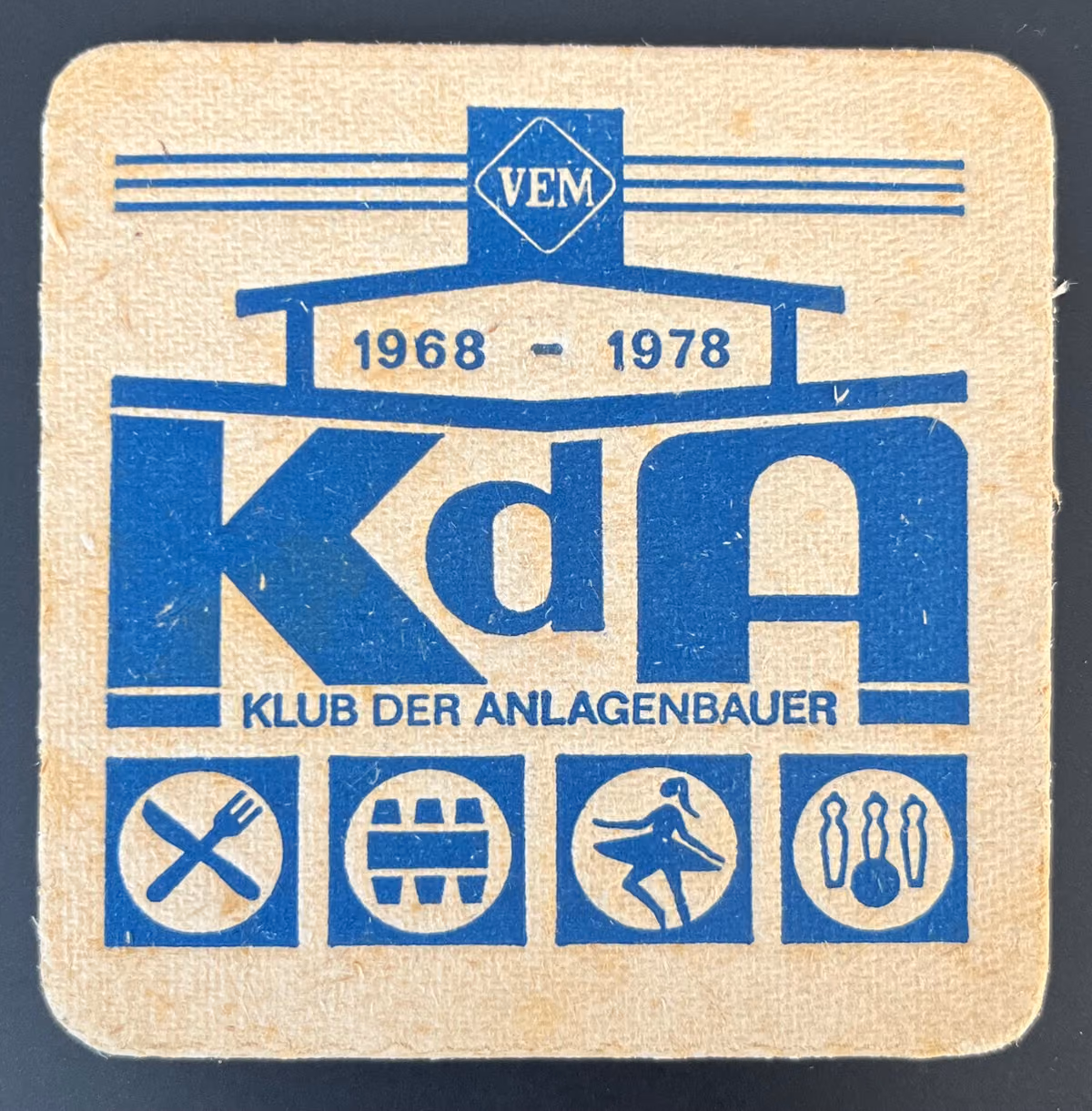 VEM - KDA - Klub der Anlagenbauer 1968-1978