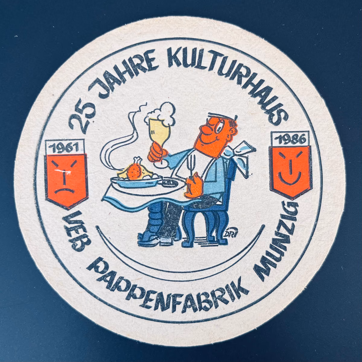VEB Pappenfabrik Munzig - 25 Jahre Kulturhaus 1961-1986