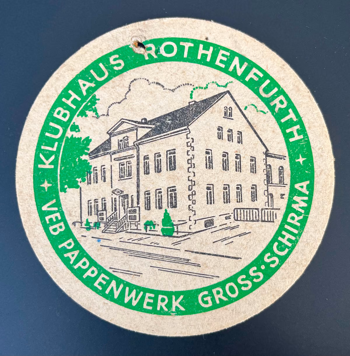 VEB Pappenwerk Großschirma - Klubhaus Rothenfurth