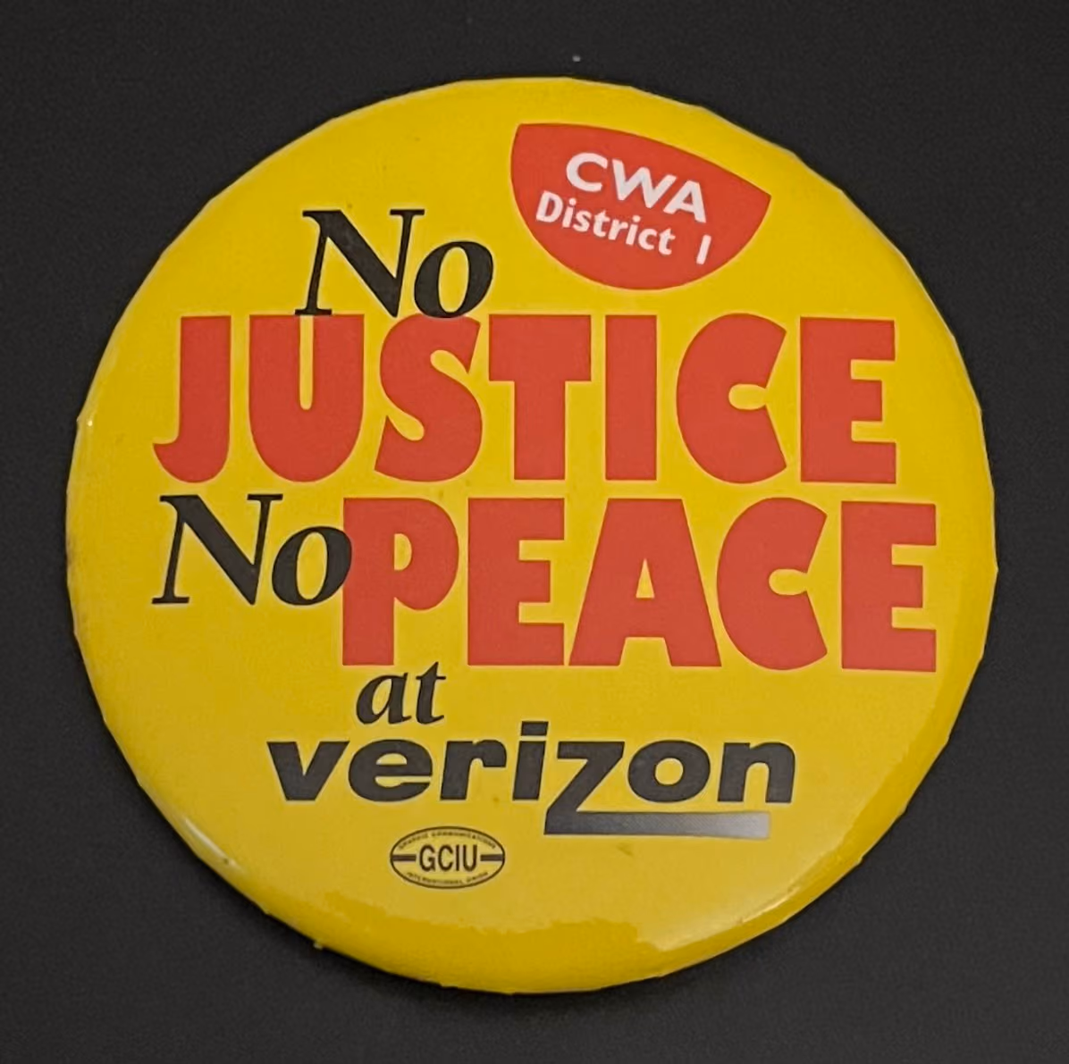 CWA-District I - No Justice no Peace at Verizon