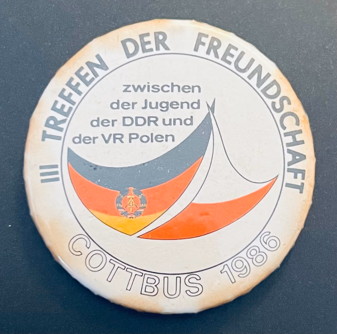 III. Treffen der Freundschaft zwischen der Jugend der DDR und der VR Polen - Cottbus 1986