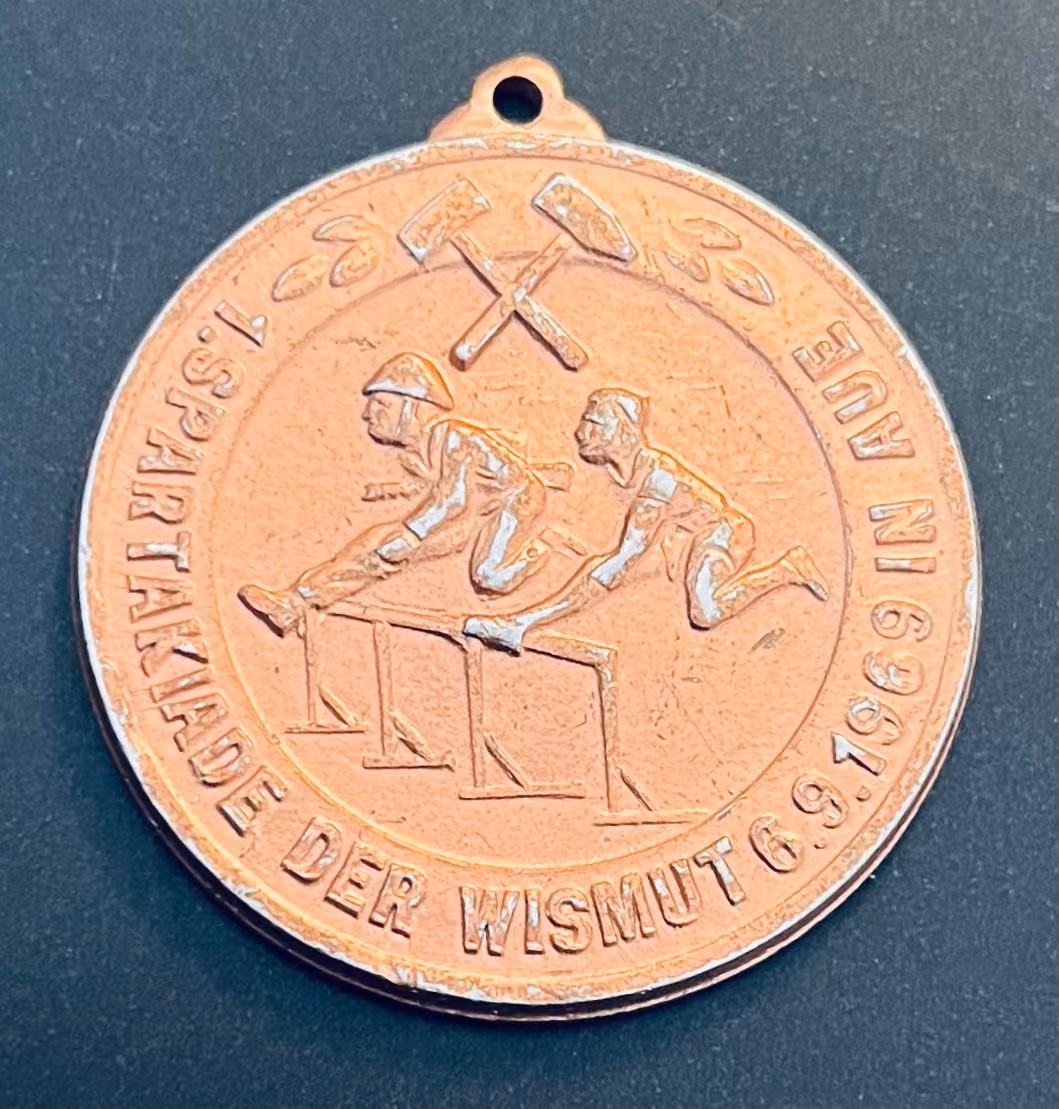 1. Spartakiade der Wismut 6.9.1969 in Aue - 20 Jahre DDR