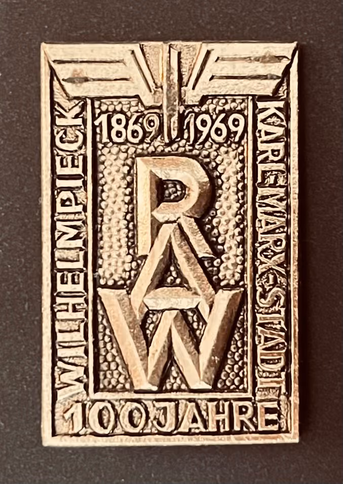 100 Jahre RAW Wilhelm Pieck - Karl-Marx-Stadt - 1869-1969