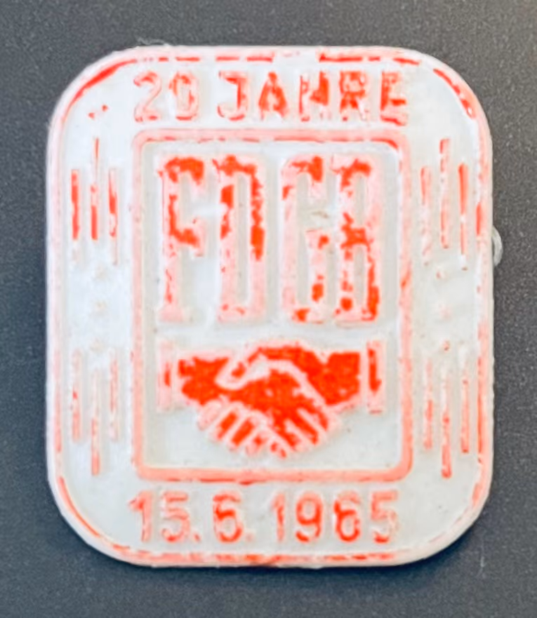 FDGB - 20 Jahre - 15.6.1965