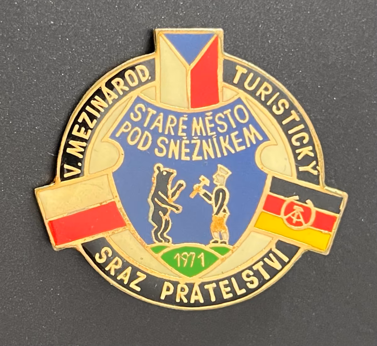 V. Internationales Touristisches Freundschaftstreffen Stare Mesto Podsneznikem 1971