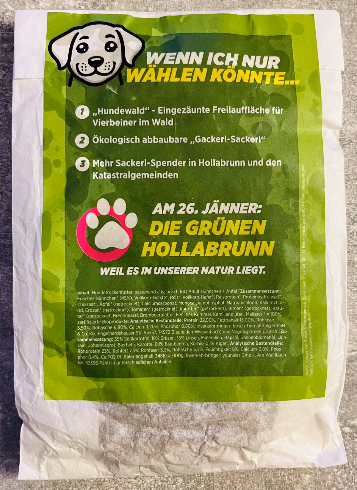 Die Grünen Hollabrunn - Wenn ich nur wählen könnte...