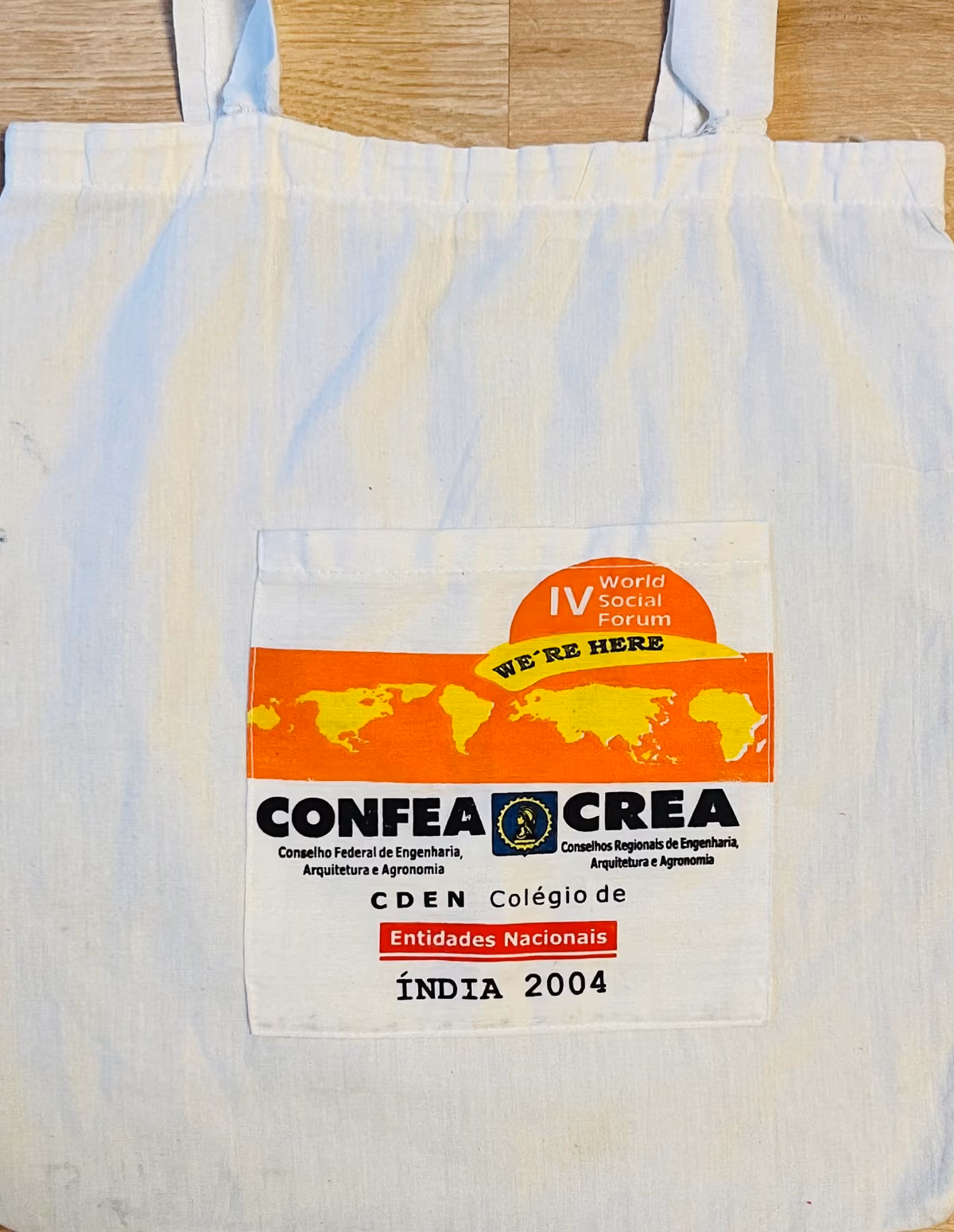 IV World Social Forum - We´re here - India 2004