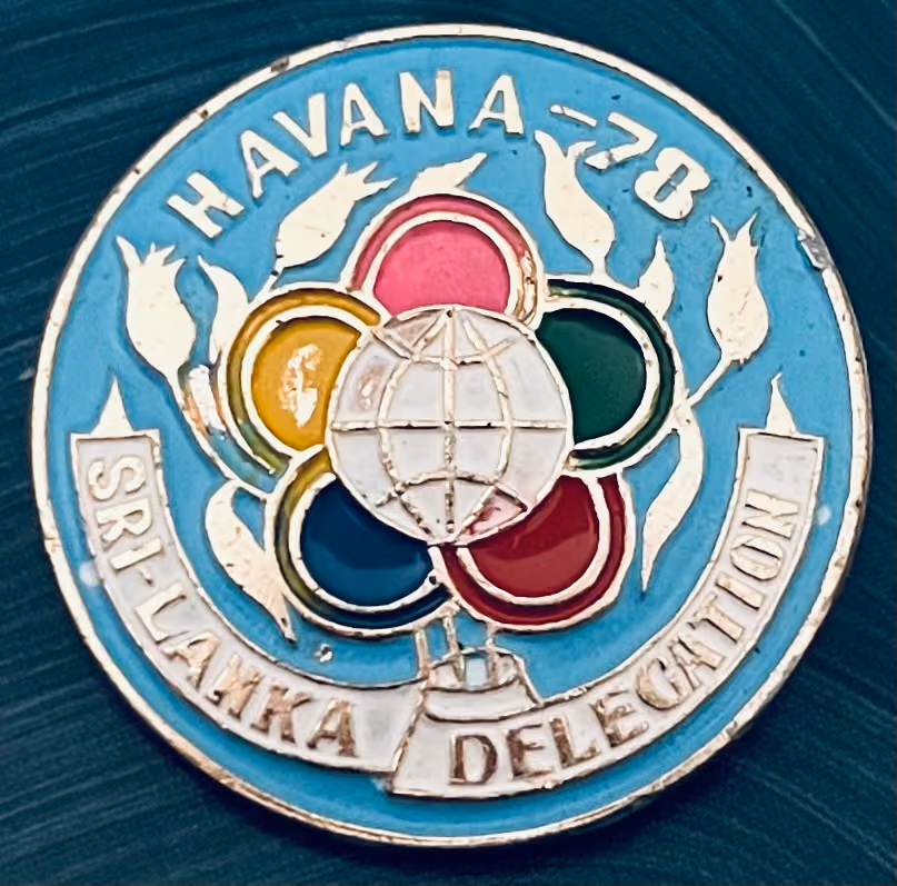11. Weltfestspiele - Havanna 1978 - Sri Lanka Delegation