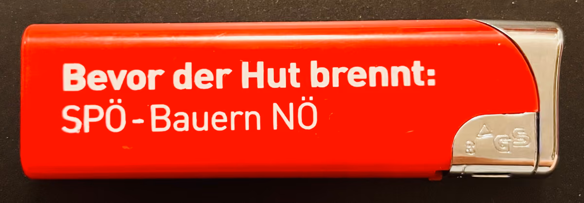 Bevor der Hut brennt: SPÖ-Bauern NÖ
