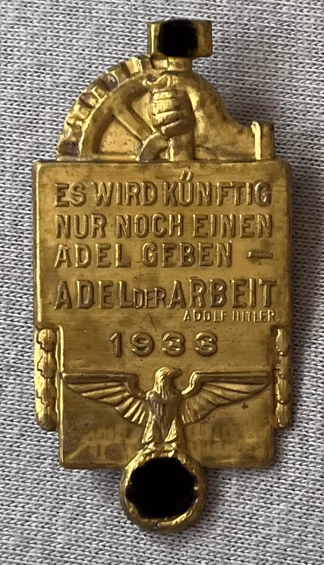 NSBO - Es wird künftig nur noch einen Adel geben - Adel der Arbeit